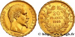 20 francs or Napoléon III, tête nue 1860 Paris F.531/17 AU55 