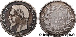 1 franc Napoléon III, tête nue 1858 Paris F.214/11