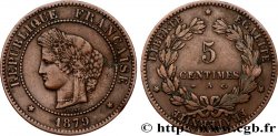 5 centimes Cérès 1879 Paris F.118/19