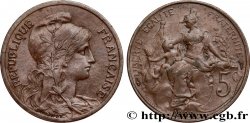 5 centimes Daniel-Dupuis 1902  F.119/12