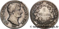 1 franc Napoléon Empereur, Calendrier révolutionnaire 1804 Limoges F.201/5