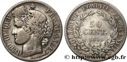 50 centimes Cérès, IIe République 1850 Paris F.184/2