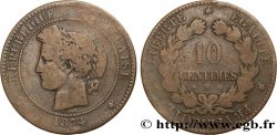 10 centimes Cérès 1874 Paris F.135/12