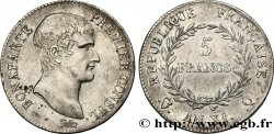 5 francs Bonaparte Premier Consul 1803 Perpignan F.301/7