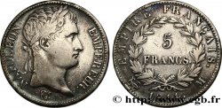 5 francs Napoléon Empereur, Empire français 1814 Toulouse F.307/82