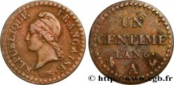 Un centime Dupré, 6 normal 1798 Paris F.100/3