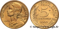 5 centimes Marianne 2000 Pessac F.125/44