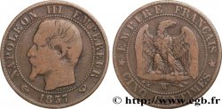 Cinq centimes Napoléon III, tête nue 1857 Lille F.116/43