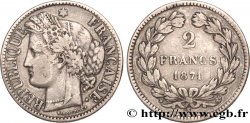 2 francs Cérès, sans légende 1871 Bordeaux F.264/4