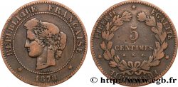 5 centimes Cérès 1878 Bordeaux F.118/18