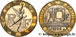 10 francs Génie de la Bastille, BE (Belle Épreuve) 1998 Pessac F.375/15 var.
