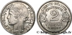 2 francs Morlon, aluminium 1949 Beaumont-Le-Roger F.269/15