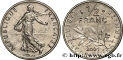 1/2 franc Semeuse, BU (Brillant Universel) 2001 Pessac F.198/44