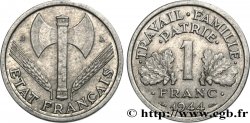 1 franc Francisque, légère 1944 Beaumont-Le-Roger F.223/6