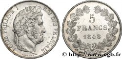 5 francs IIIe type Domard 1848 Paris F.325/17