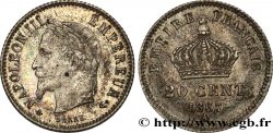 20 centimes Napoléon III, tête laurée, grand module 1867 Paris F.150/1