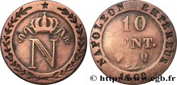 10 cent. à l N couronnée 1809 Perpignan F.130/17