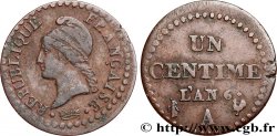 Un centime Dupré, petit 6 1798 Paris F.100/2