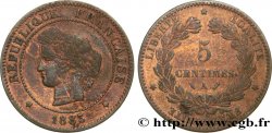 5 centimes Cérès 1883 Paris F.118/24