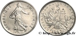5 francs Semeuse, nickel, BU (Brillant Universel) 1997 Pessac F.341/33