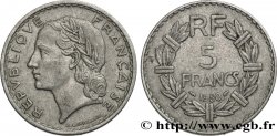 5 francs Lavrillier, aluminium 1950 Beaumont-Le-Roger F.339/21