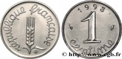 1 centime Épi, BU (Brillant Universel), frappe médaille 1993 Pessac F.106/53