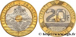 20 francs Mont Saint-Michel BU (Brillant Universel) 1993 Pessac F.403/8