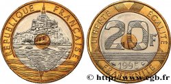 20 francs Mont Saint-Michel, Brillant Universel 1995 Pessac F.403/11