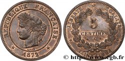 5 centimes Cérès 1872 Paris F.118/4