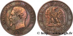 Deux centimes Napoléon III, tête nue 1856 Marseille F.107/42