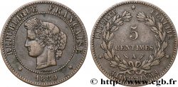5 centimes Cérès 1880 Paris F.118/21