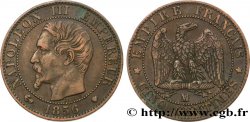 Cinq centimes Napoléon III, tête nue 1856 Marseille F.116/35