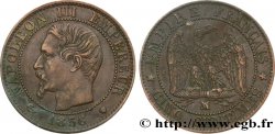 Cinq centimes Napoléon III, tête nue 1856 Marseille F.116/35