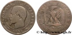 Cinq centimes Napoléon III, tête nue 1855 Bordeaux F.116/24