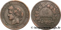 10 centimes Cérès 1874 Bordeaux F.135/13