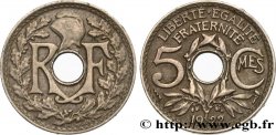 5 centimes Lindauer, petit module 1922 Poissy F.122/5
