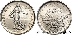 5 francs Semeuse, nickel, Brillant Universel 1987 Pessac F.341/19