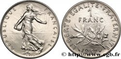 1 franc Semeuse, nickel, Brillant Universel 1987 Pessac F.226/32