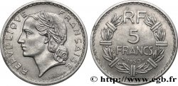 5 francs Lavrillier, aluminium 1950 Beaumont-Le-Roger F.339/21