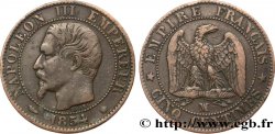 Cinq centimes Napoléon III, tête nue 1854 Marseille F.116/14