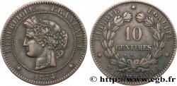 10 centimes Cérès 1874 Bordeaux F.135/13