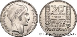 20 francs Turin, rameaux courts 1933  F.400/4