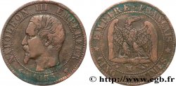 Cinq centimes Napoléon III, tête nue 1855 Marseille F.116/27
