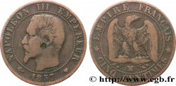 Cinq centimes Napoléon III, tête nue 1857 Marseille F.116/42