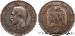 Dix centimes Napoléon III, tête nue 1857 Paris F.133/41