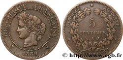 5 centimes Cérès 1889 Paris F.118/31