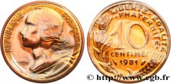 10 centimes Marianne 1981 Pessac F.144/21