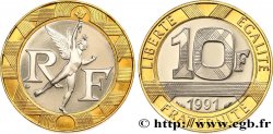 10 francs Génie de la Bastille, BE (Belle Épreuve) 1991 Pessac F.375/6 var. ST 