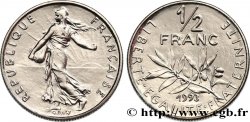 1/2 franc Semeuse, BU (Brillant Universel), frappe médaille 1993 Pessac F.198/35