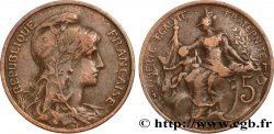 5 centimes Daniel-Dupuis 1902  F.119/12
